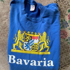 XXXL sweatshirt blue bavaria